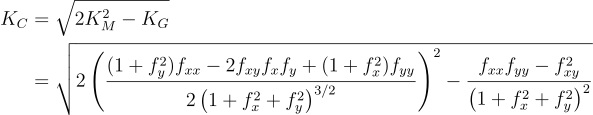 Casorati curvature combinatorial equation